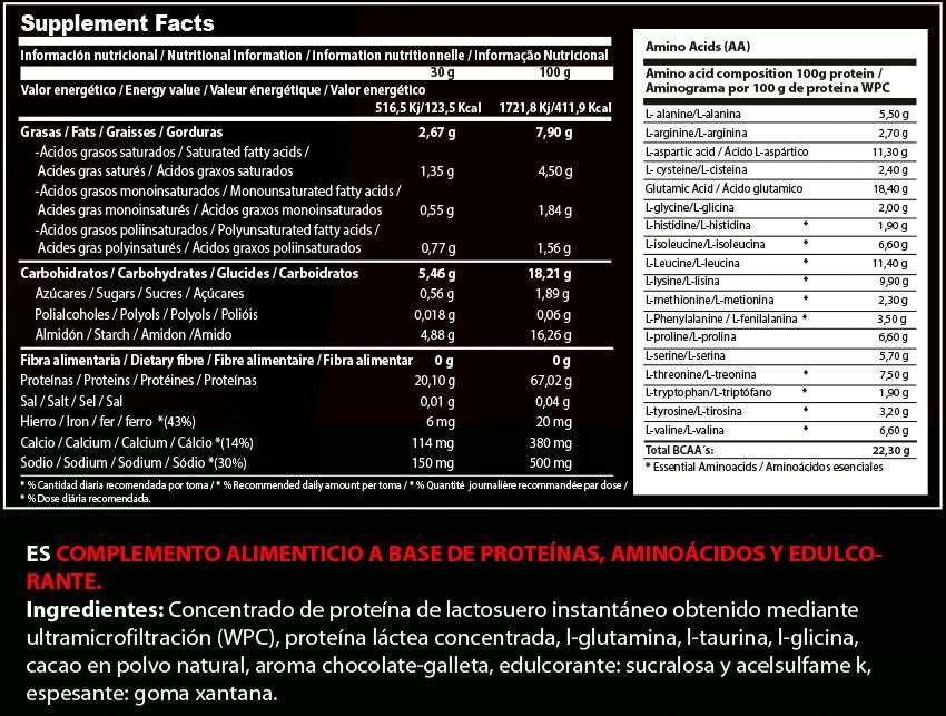 VIT.O.BEST WHEY AMINO COMPLEX 2LB